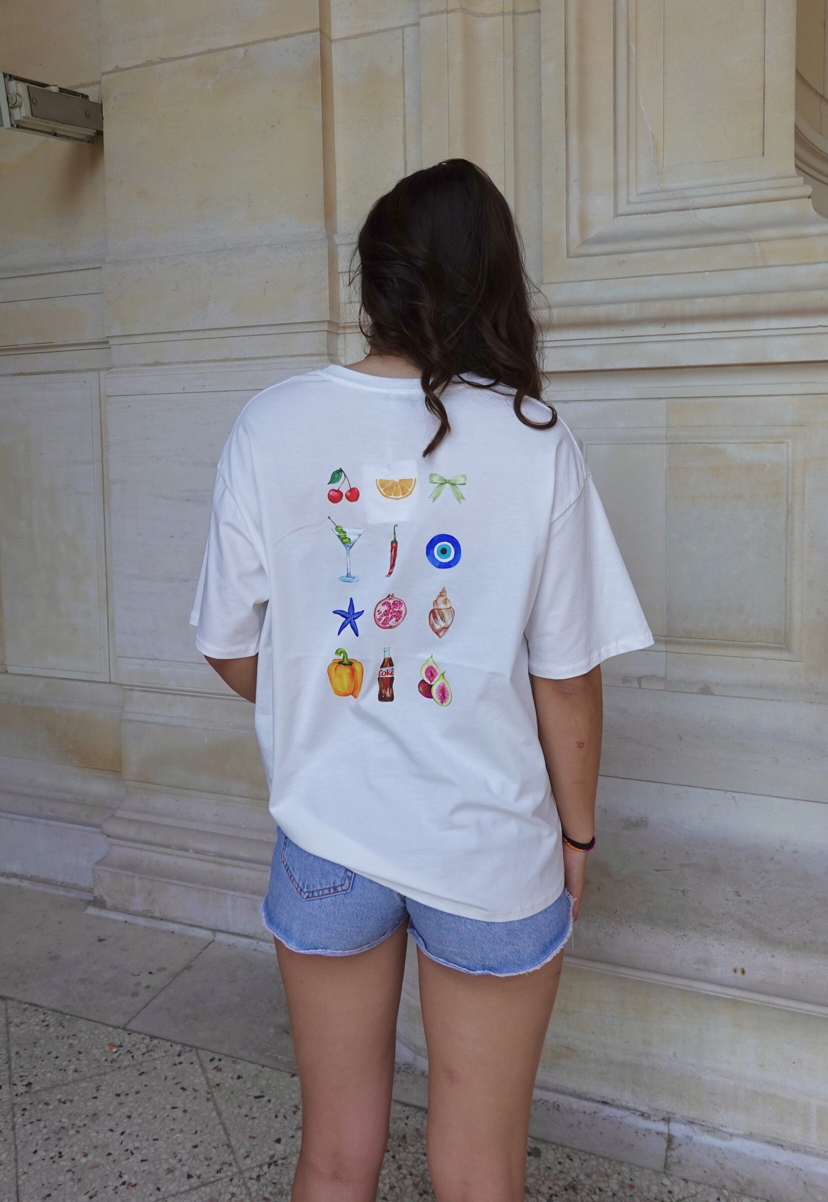 Grossiste L'ESSENTIEL - T-Shirt À Manches Courtes Avec Imprimer VACANCES Au Dos