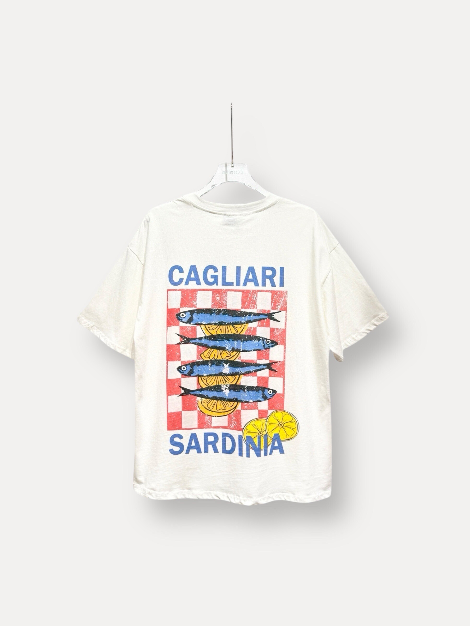 Grossista L'ESSENTIEL - T-Shirt Buona giornata con maniche corte con motivo a ciliegia