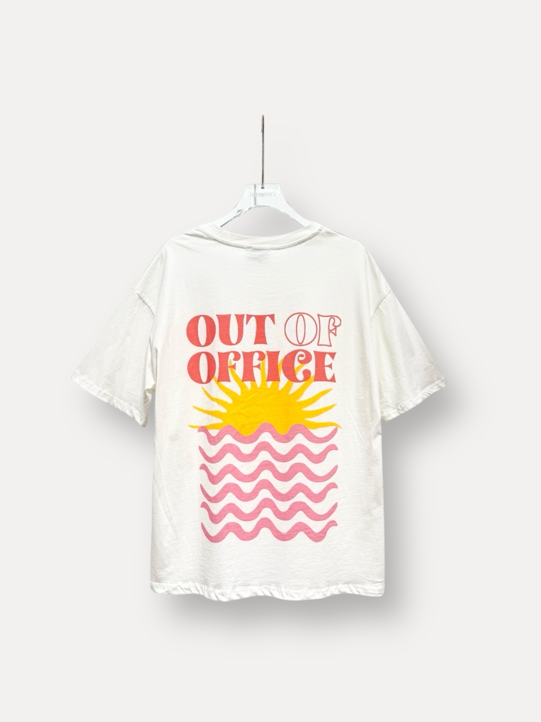 Wholesaler L'ESSENTIEL - T-shirt have a good day with short sleeves with cherry pattern
