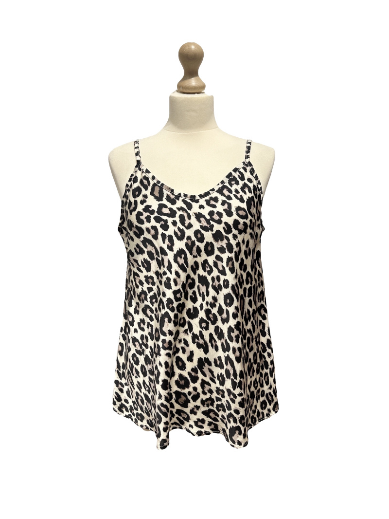 Wholesaler L'ESSENTIEL - WILD Leopard Print Tank Top