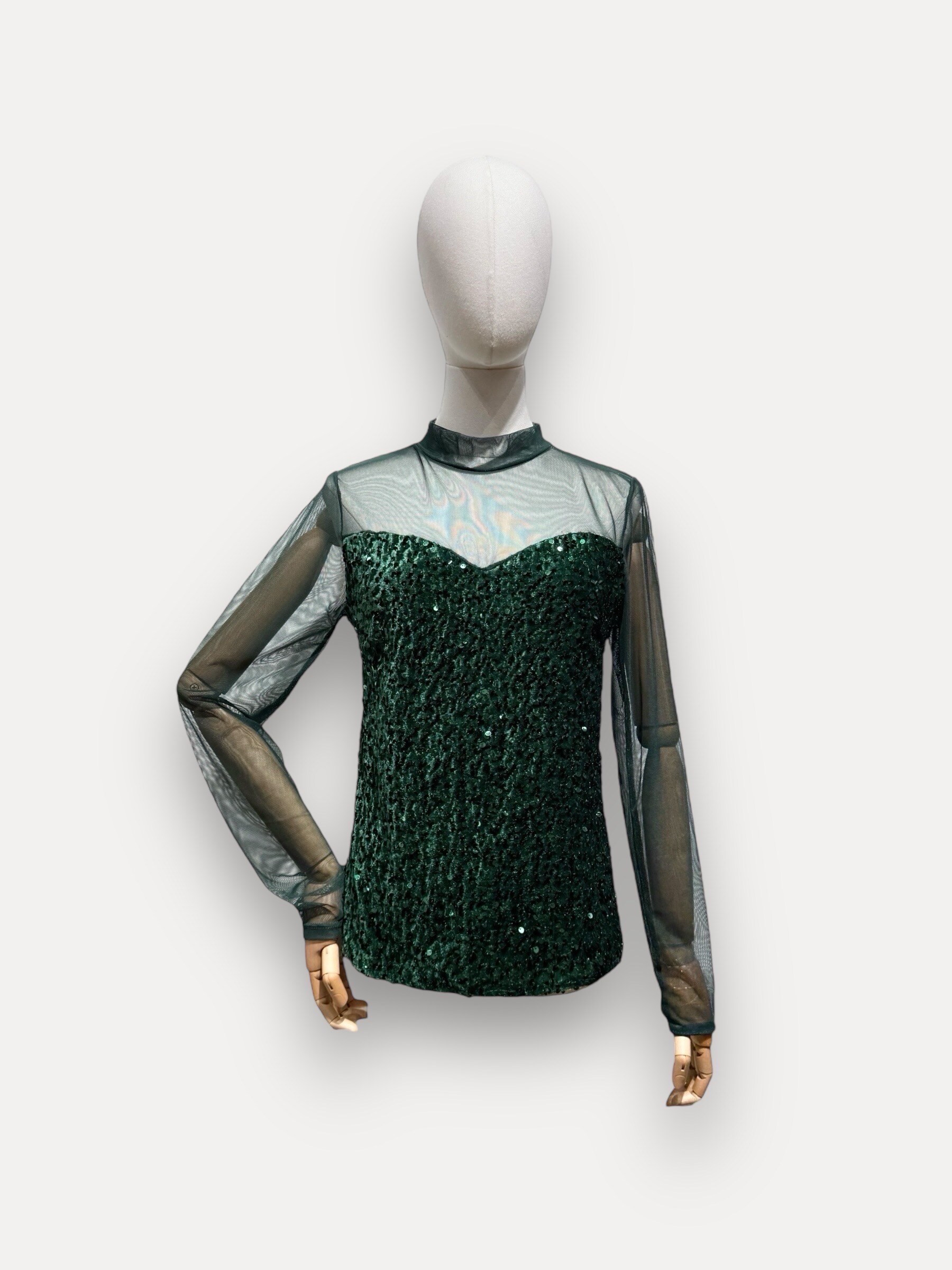 Wholesaler L'ESSENTIEL - NANA Long Sleeve Sequin Top