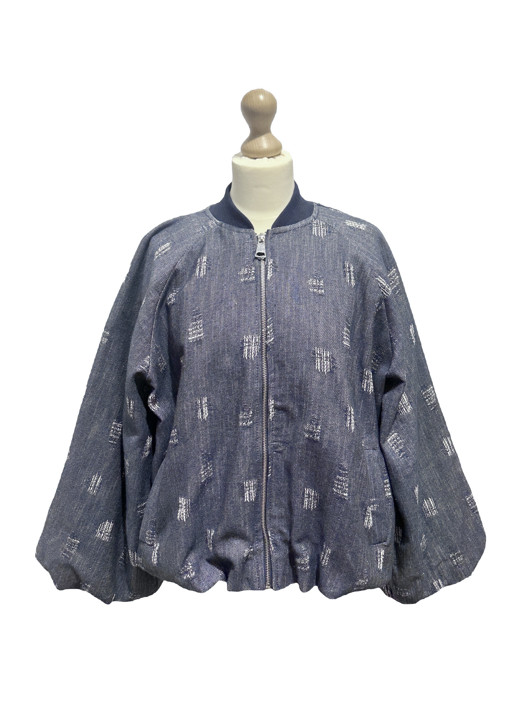 Wholesaler L'ESSENTIEL - Bomber DEMIN Detail Fake Rip
