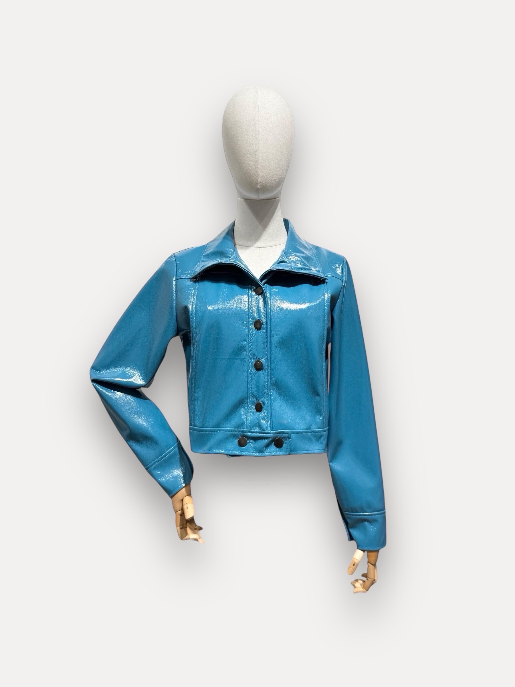 Wholesaler L'ESSENTIEL - TORI Short Long Sleeve Vinyl Jacket