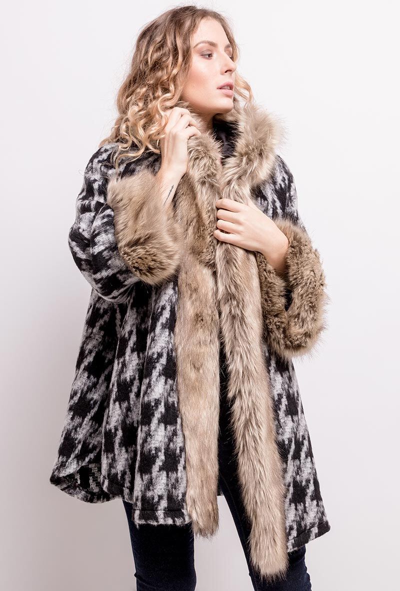 Wholesaler L.Steven - Houndstooth coat