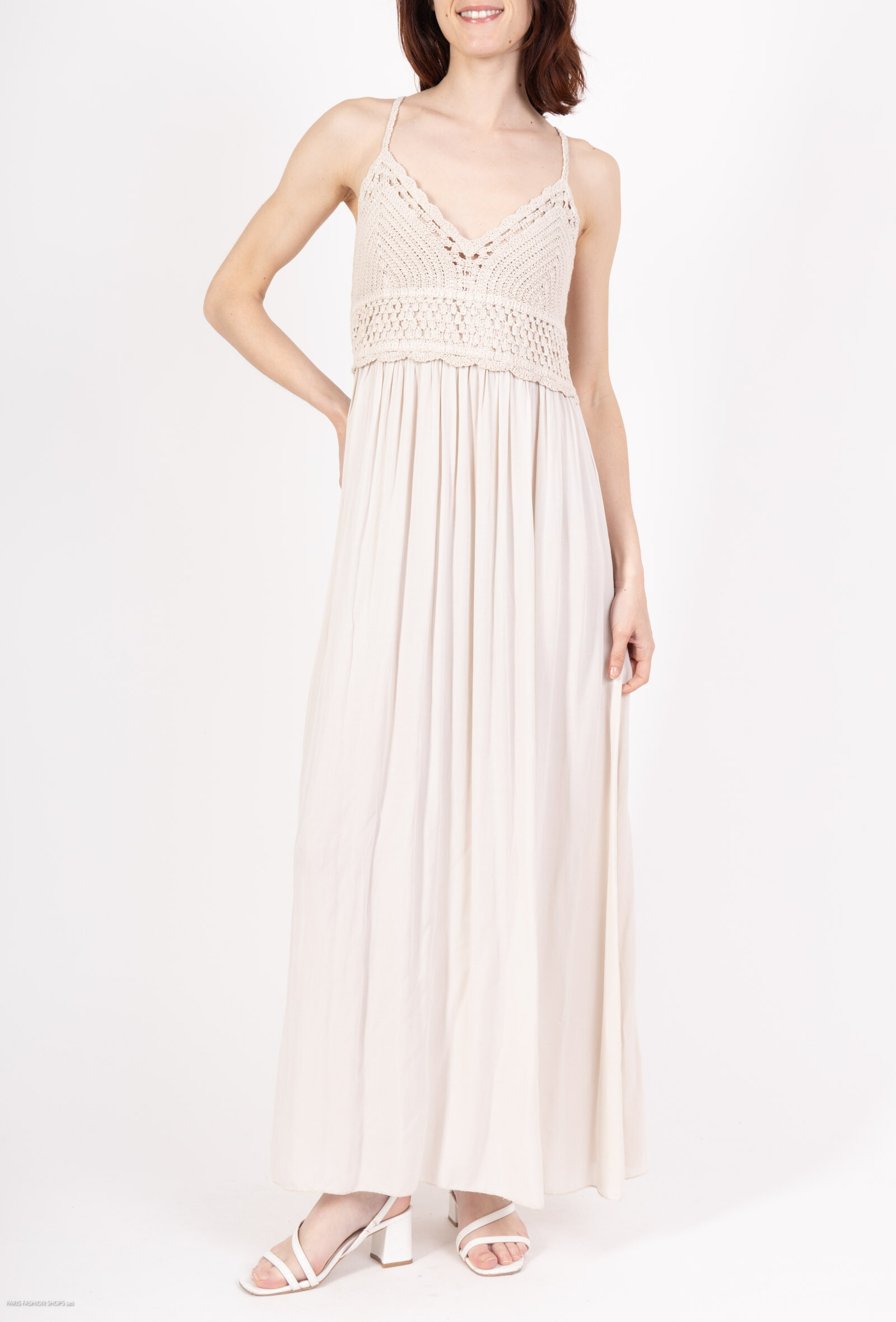 Grossiste L.Steven - Robe longue en viscose