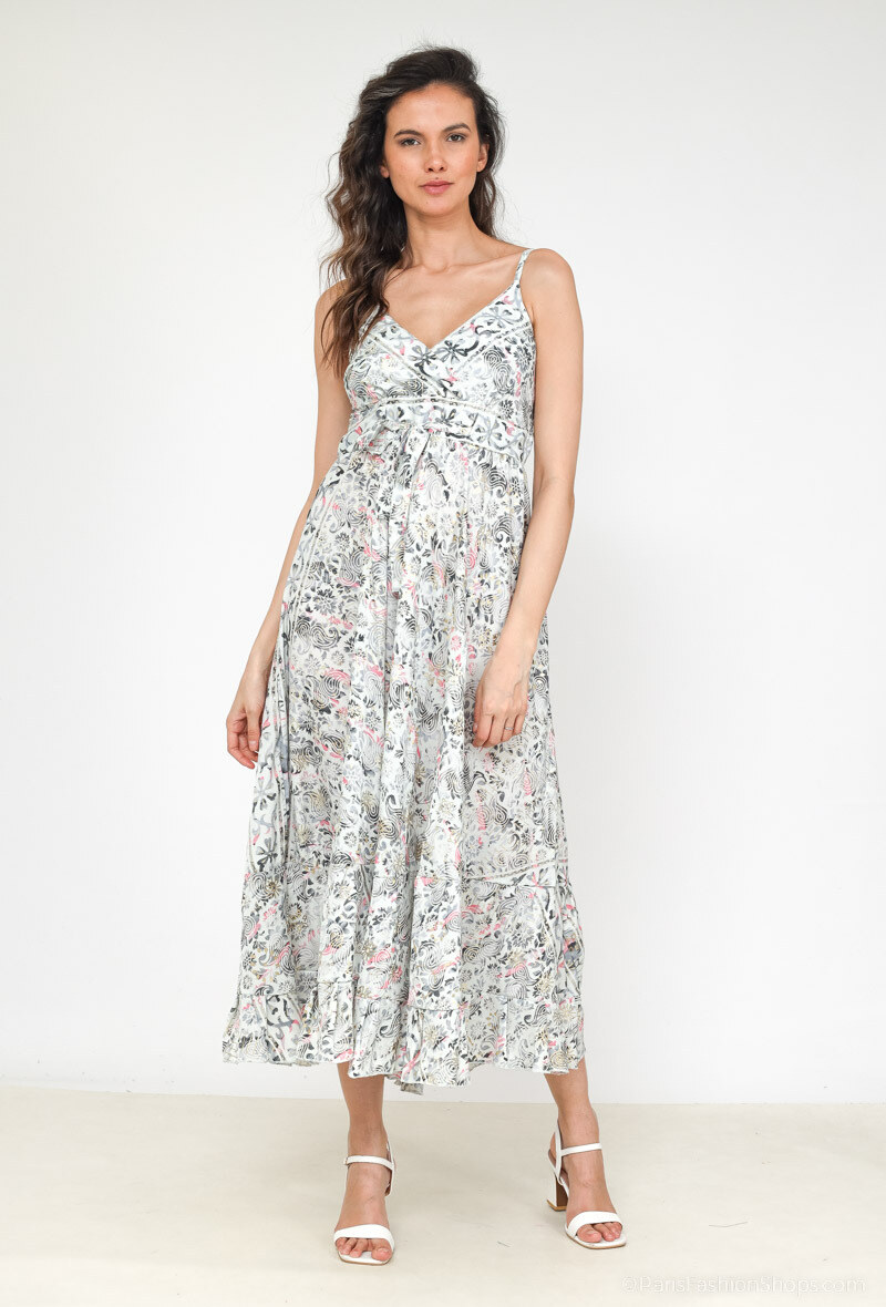 Mayorista L.Steven - Vestido de seda tirantes finos