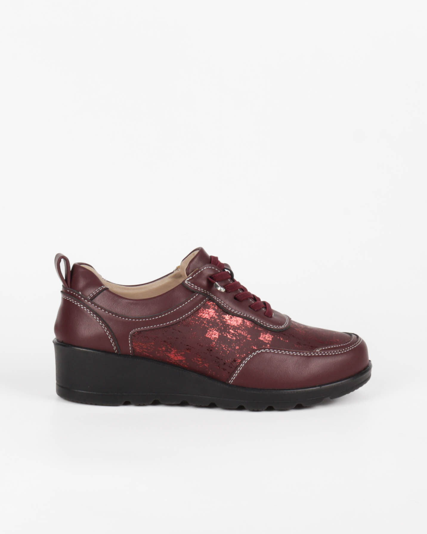 Wholesaler La Bottine souriante - Wedge ballet flats with elastic lace