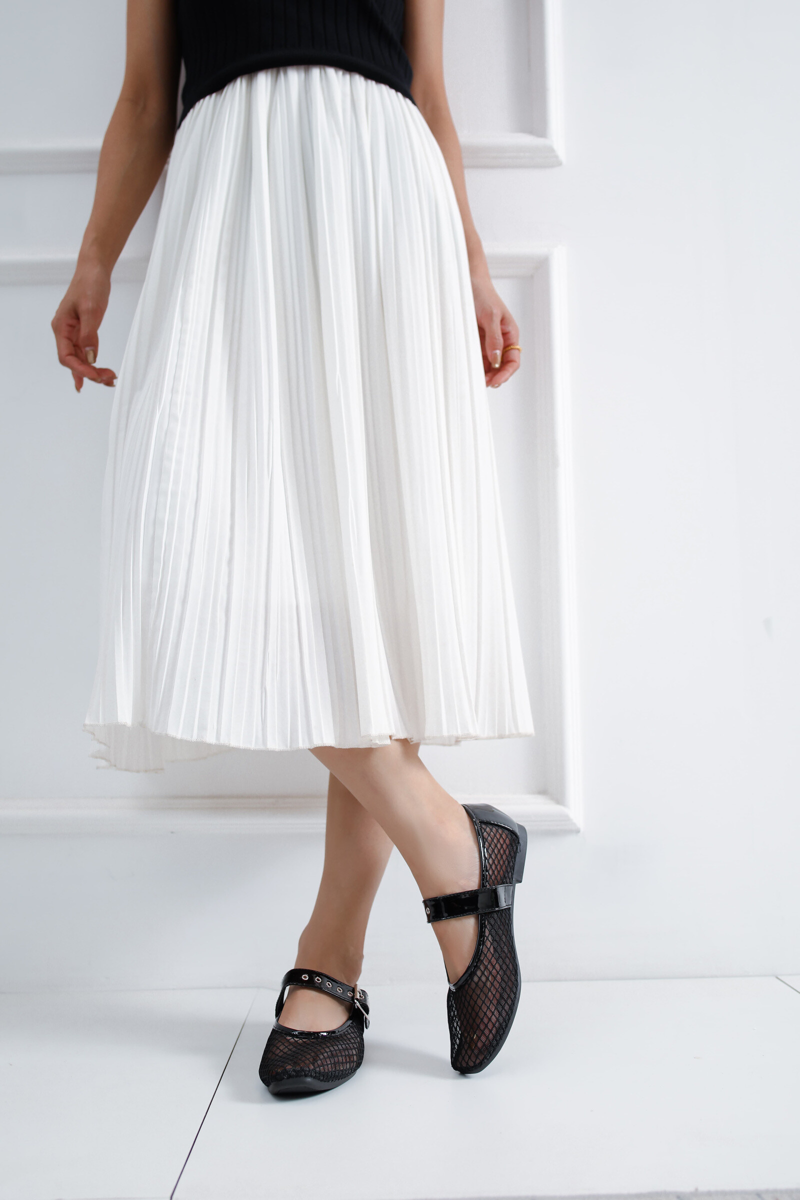Mayorista La Bottine souriante - Ballerinas de Resille Flat con una brida
