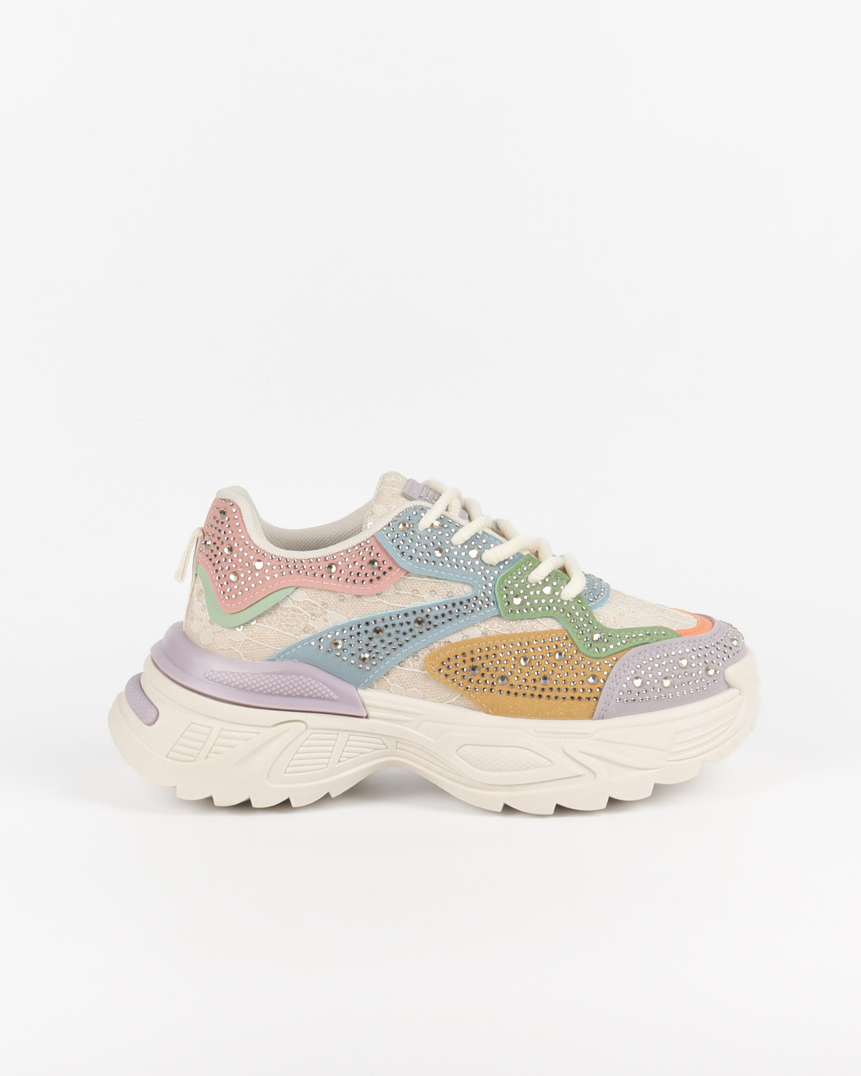 Grossista La Bottine souriante - Sneakers con suola spessa e strass