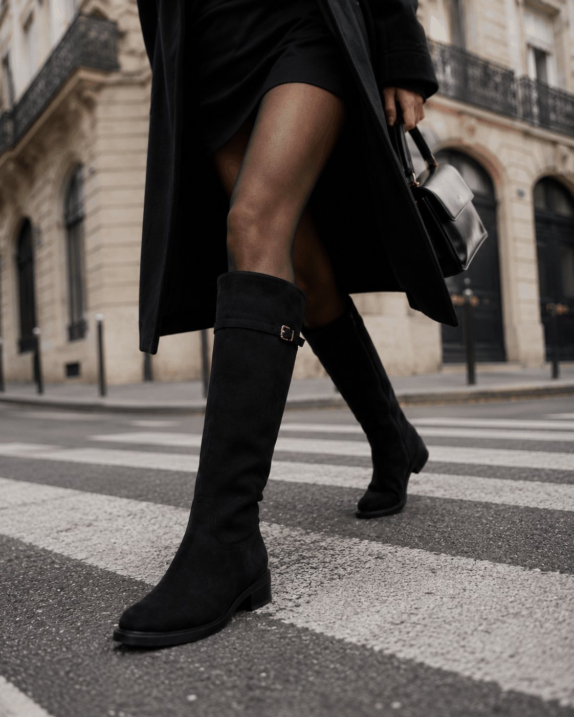 Grossiste La Bottine souriante - Bottes cavalières en suédine