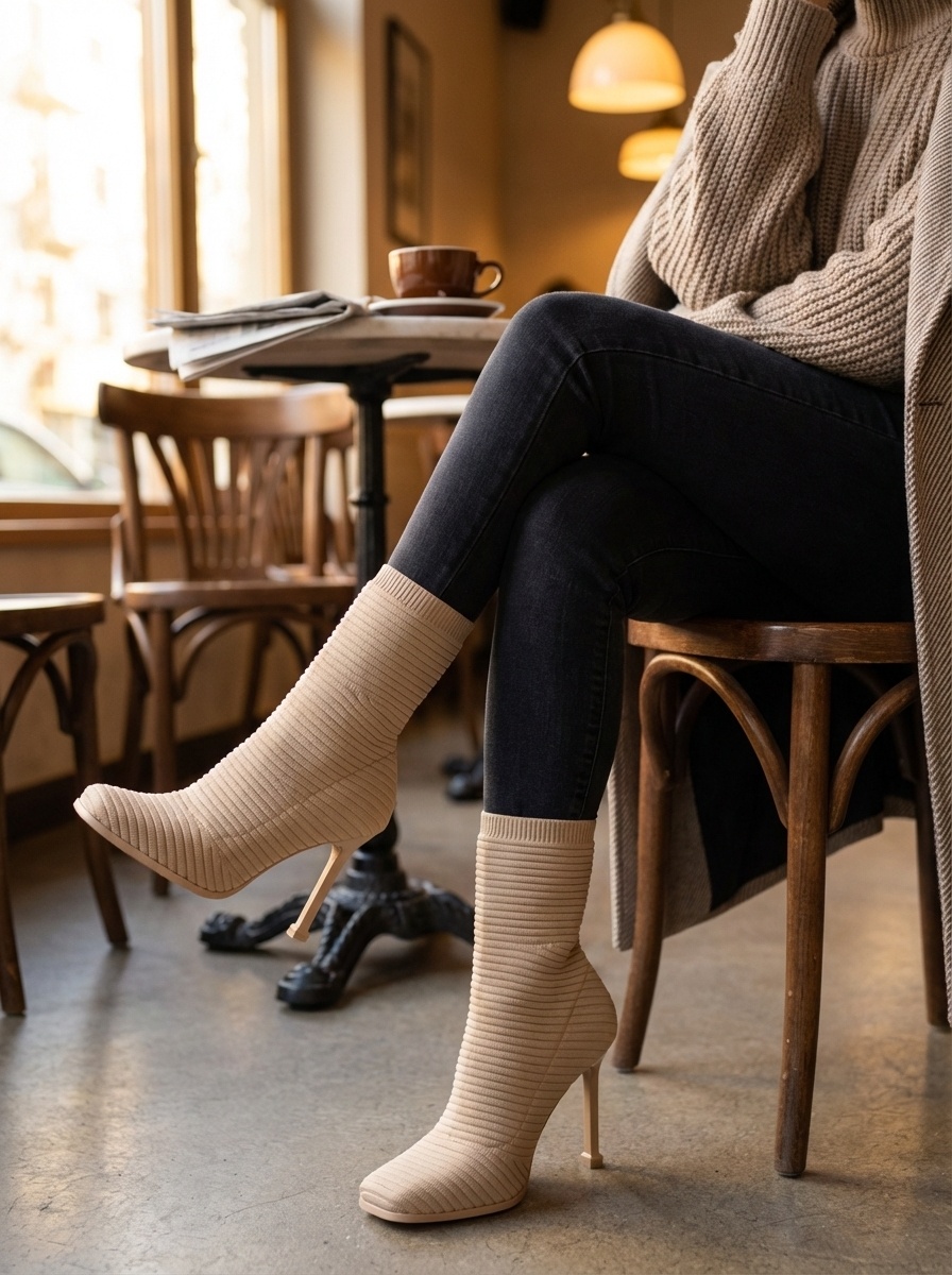 Wholesaler La Bottine souriante - Stocking high heel boots