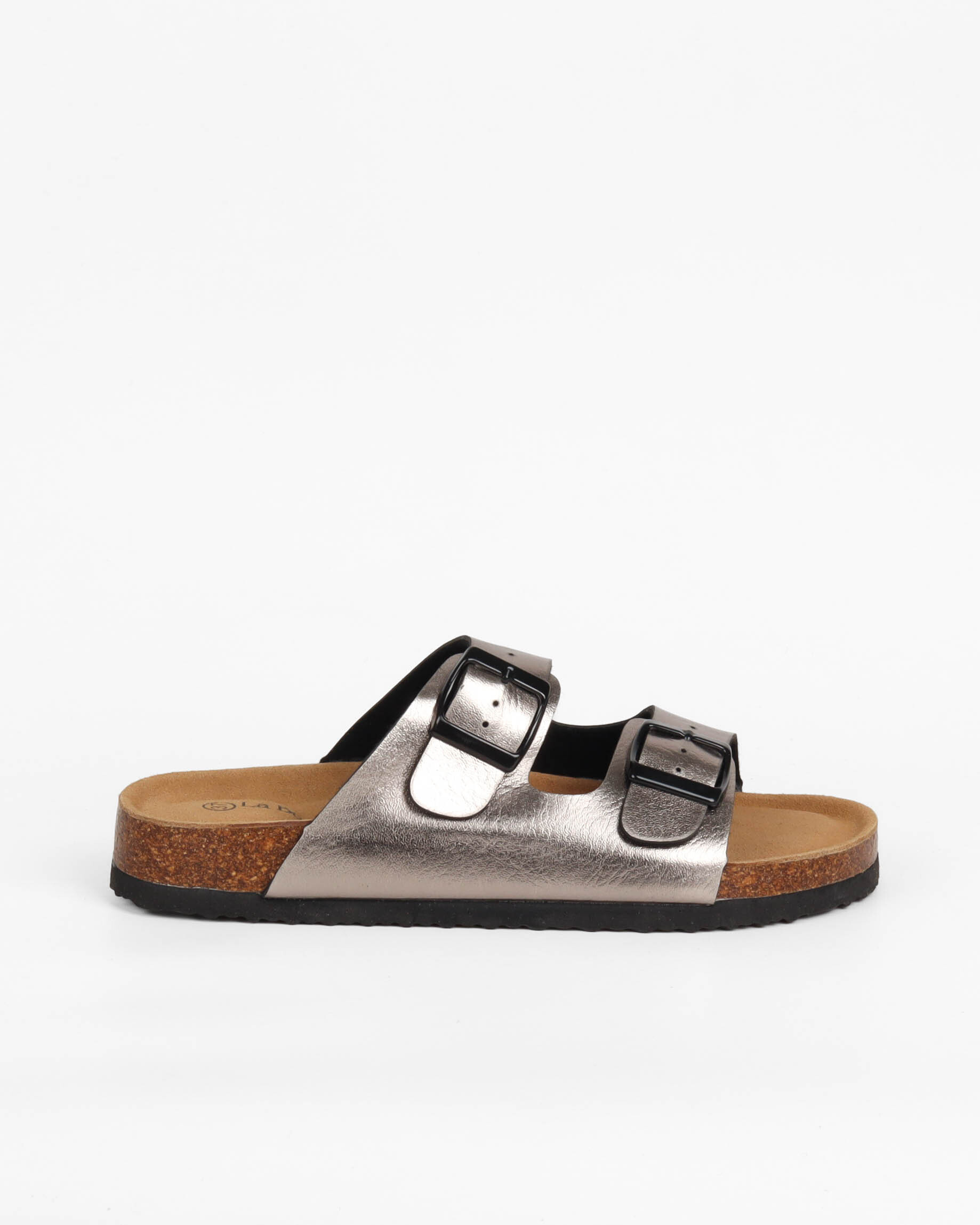 Wholesaler La Bottine souriante - Flat women's mules with double buckles