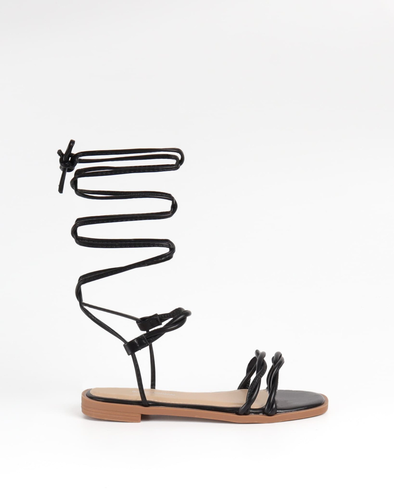 Mayorista La Bottine souriante - Sandalias planas con cordones