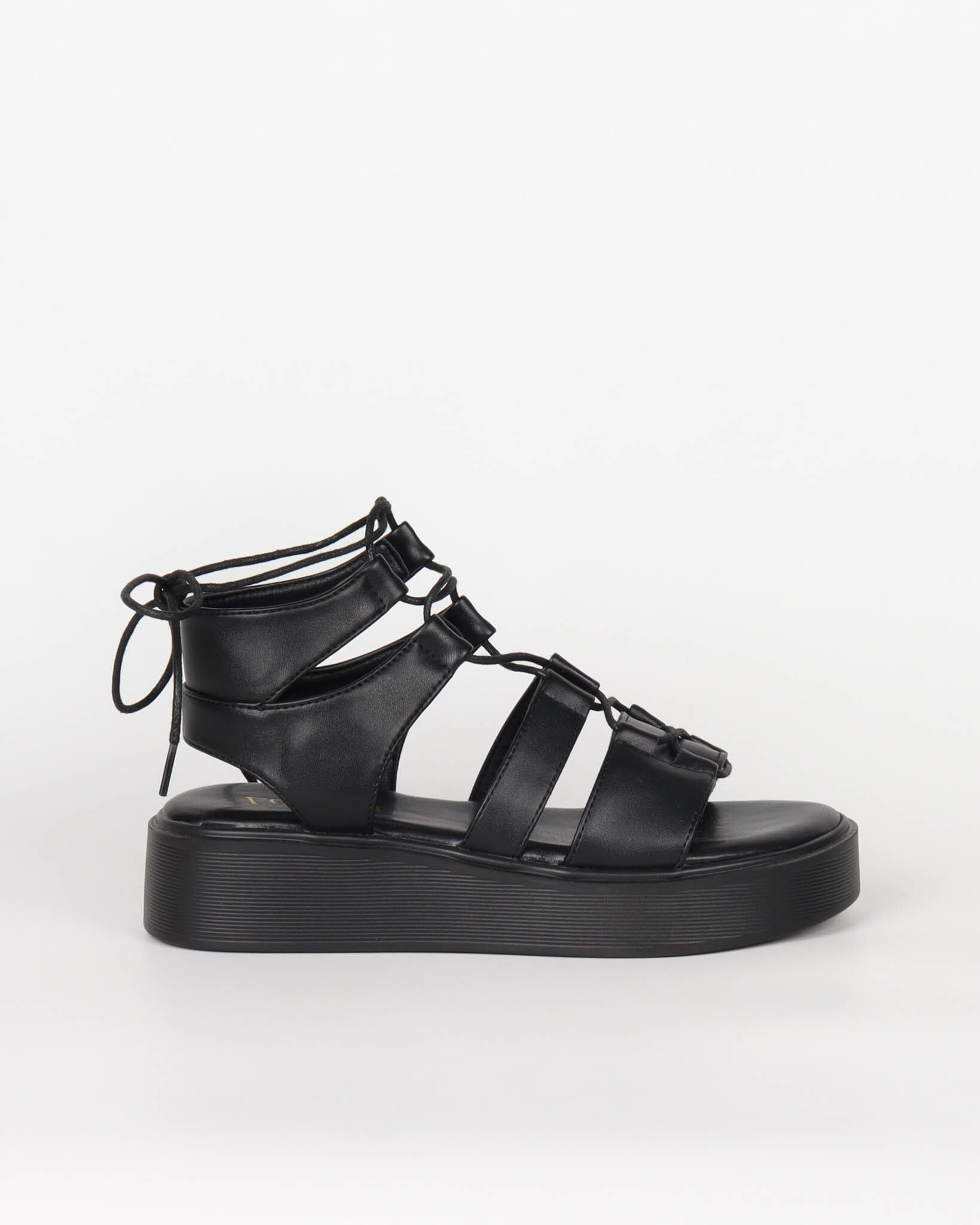 Mayorista La Bottine souriante - Sandalias de cuña de estilo espartano con encaje