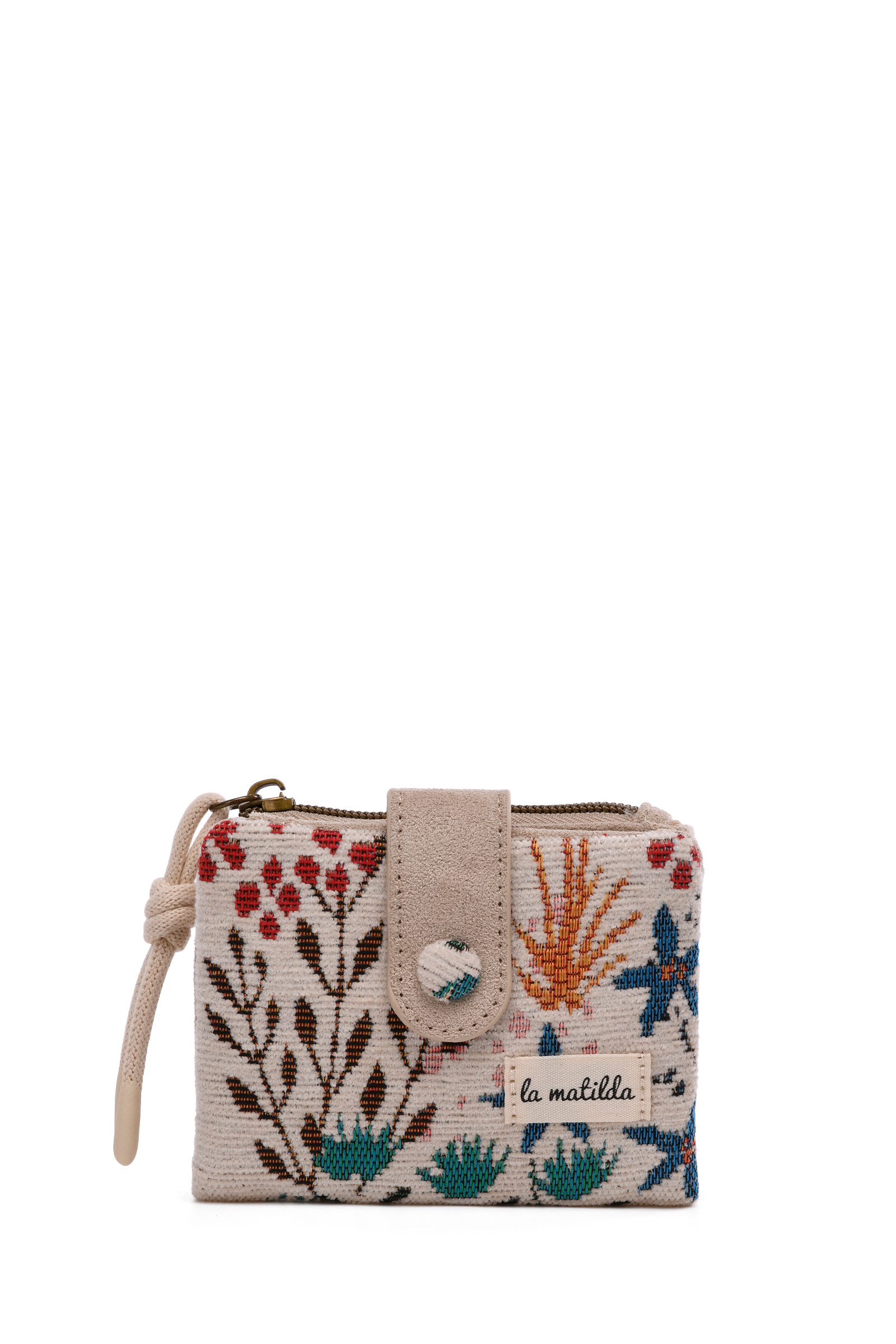 Großhändler LA MATILDA - La Matilda - Baumwoll-Geldbörse INES M122-27