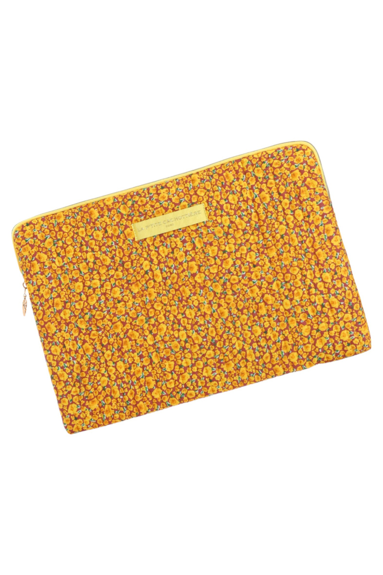 Wholesaler La p'tite cachottière - Leopard coin purse - fawn