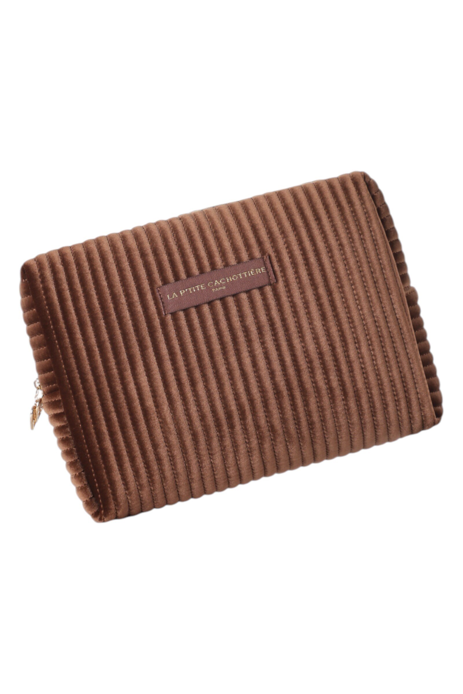 Wholesaler La P'tite Cachottière - Velvet Toiletry Bag L