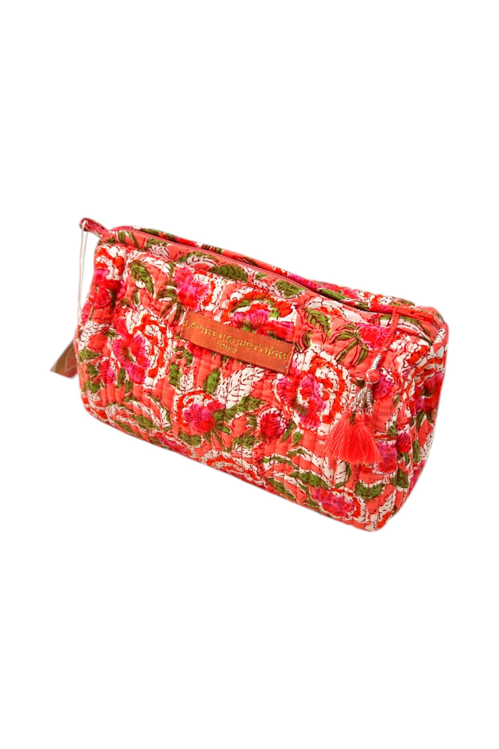 Grossista La p'tite cachottière - Astuccio Block Print India M stampato Jaipur trapuntato