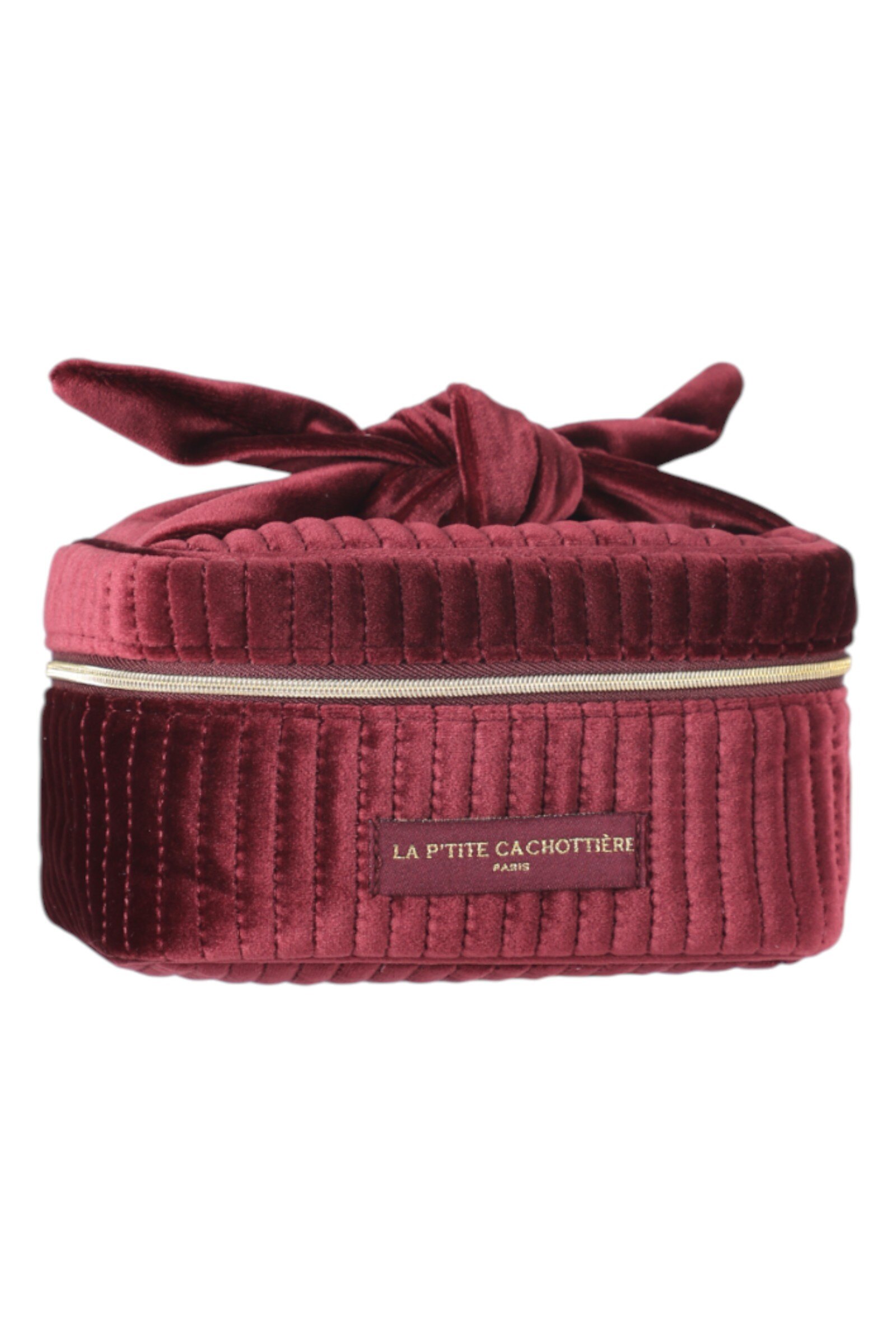 Wholesaler La P'tite Cachottière - Velvet vanity case