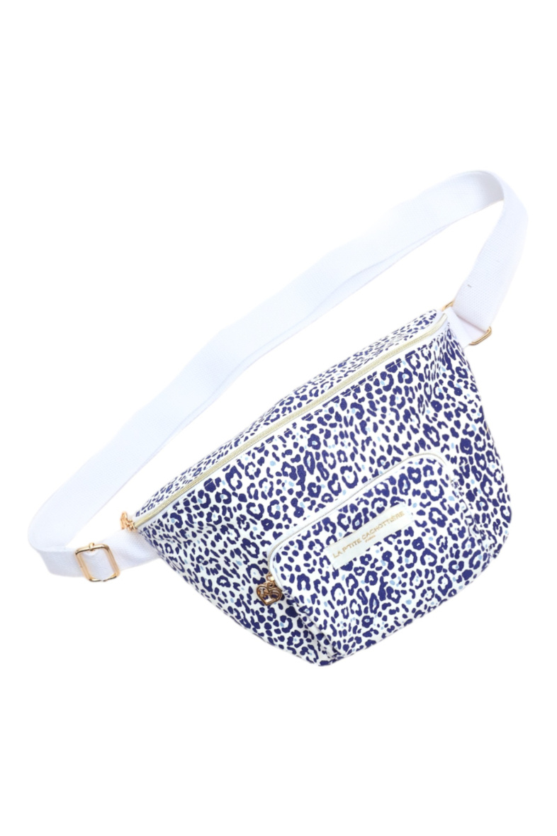 Wholesaler La p'tite cachottière - Leopard printed fanny pack
