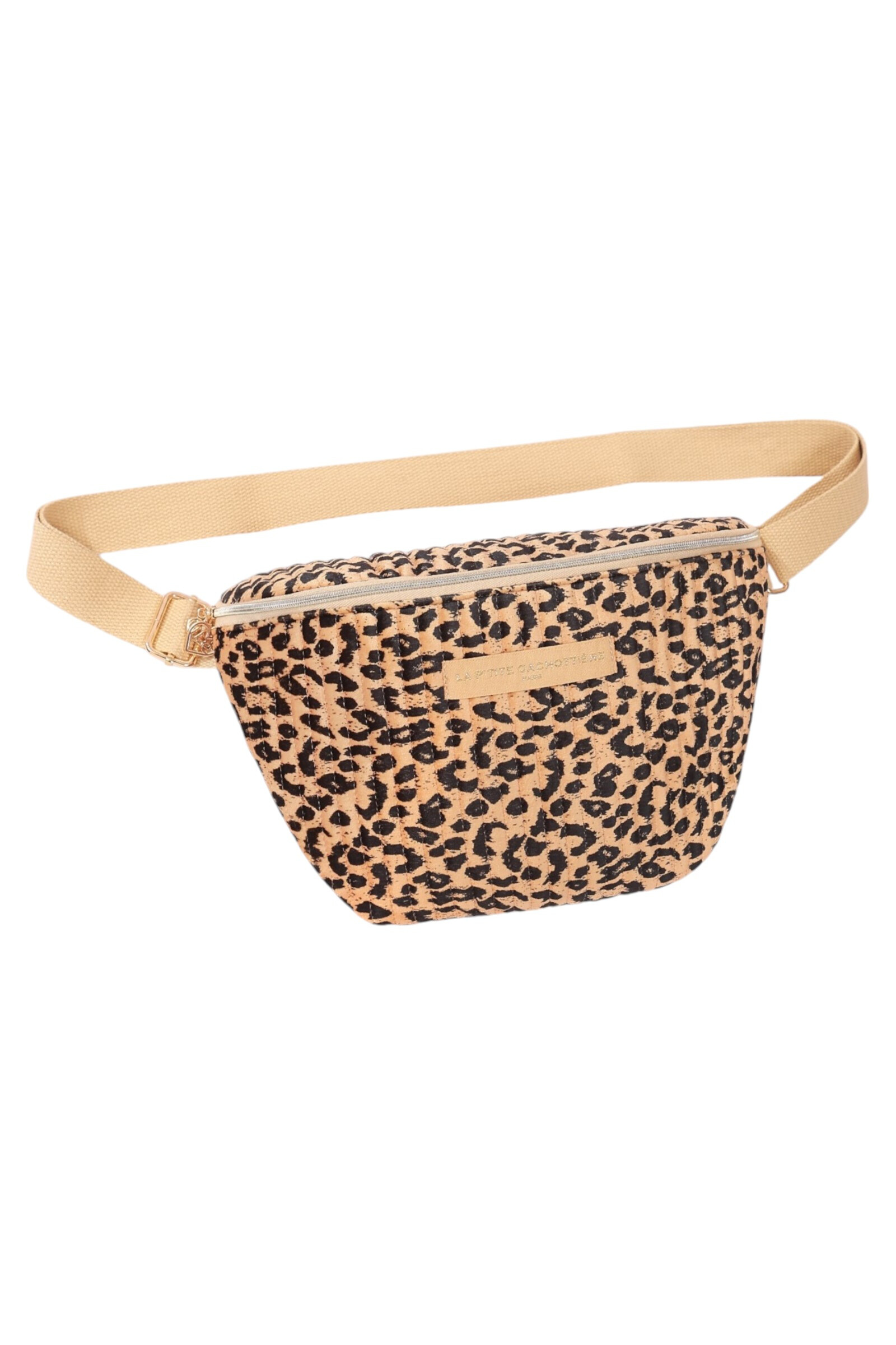Wholesaler La p'tite cachottière - Leopard printed fanny pack