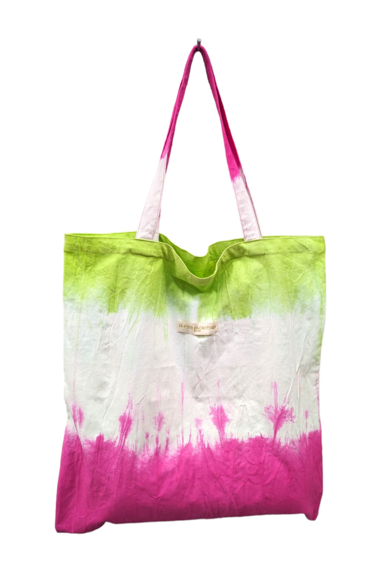 Grossiste La p'tite cachottière - Sac Coton Tye and Dye India