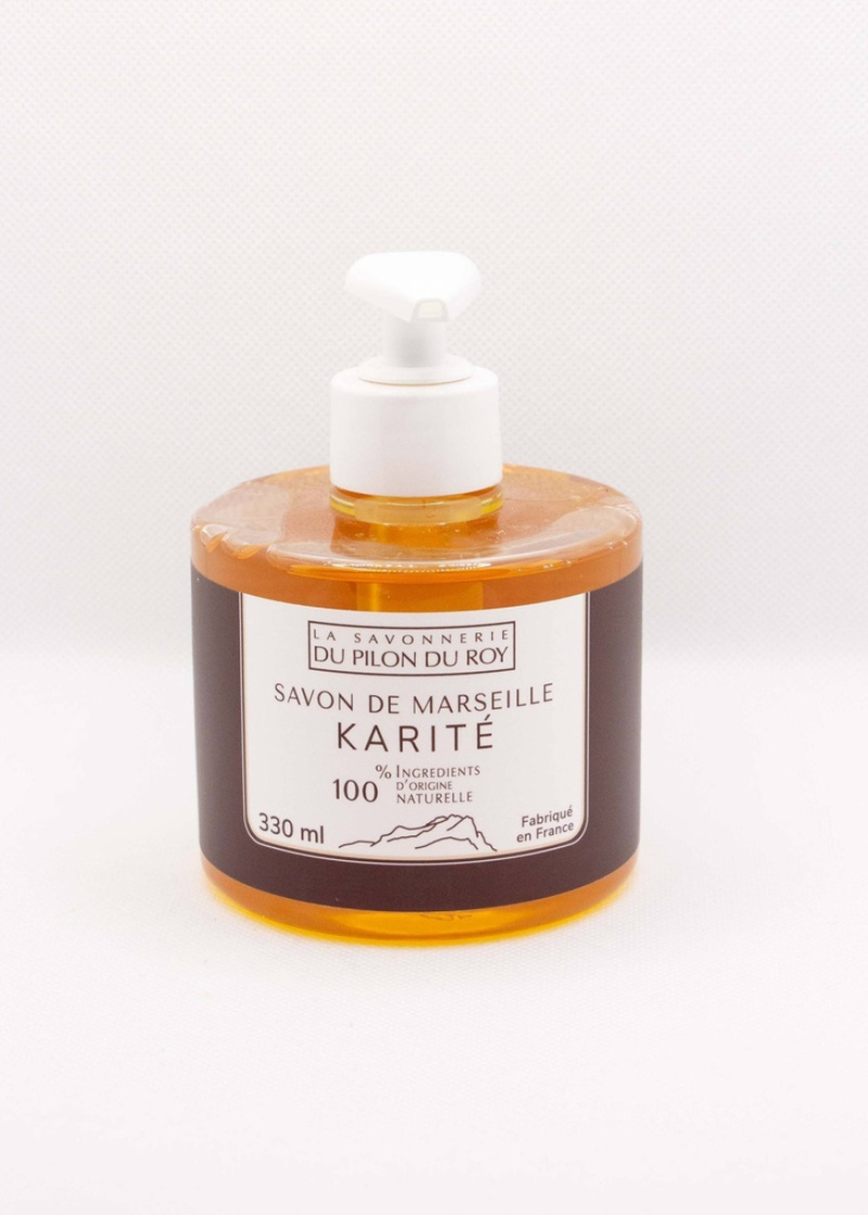 Mayorista LA SAVONNERIE DU PILON DU ROY - Jabón líquido de Marsella con manteca de karité 330 ml
