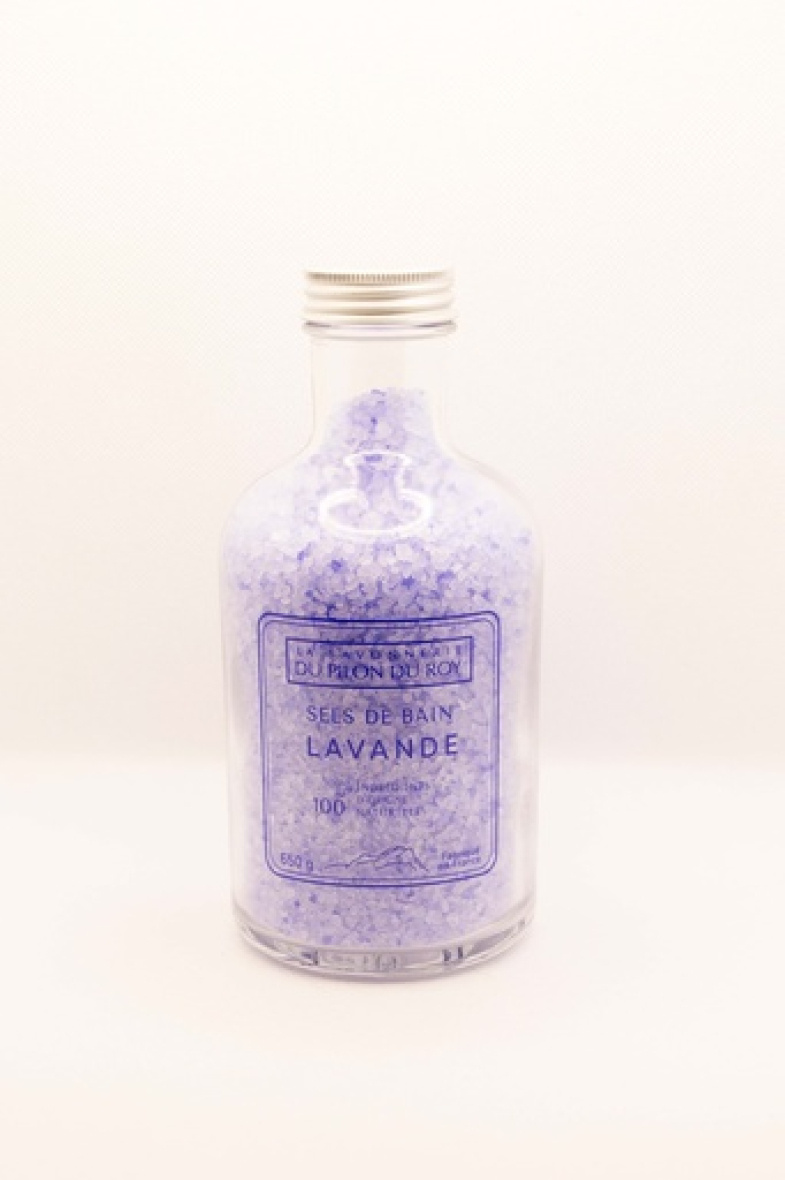 Mayorista LA SAVONNERIE DU PILON DU ROY - Sales de baño revitalizantes con lavanda 310 g