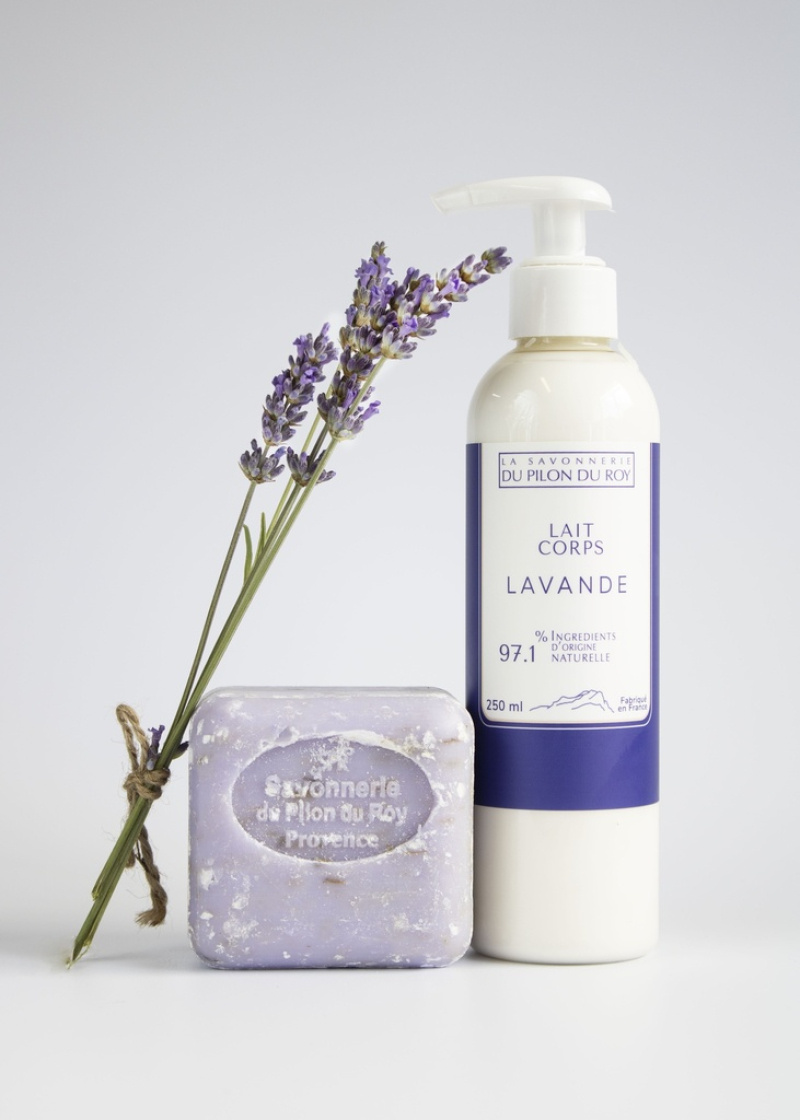 Mayorista LA SAVONNERIE DU PILON DU ROY - Loción corporal con lavanda 250 ml