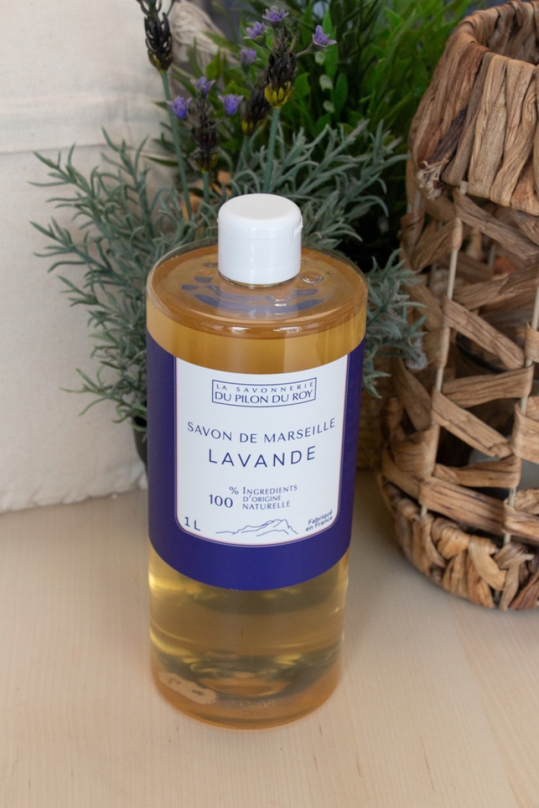 Mayorista LA SAVONNERIE DU PILON DU ROY - Jabón líquido de Marsella con lavanda 1L
