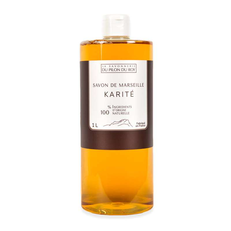 Mayorista LA SAVONNERIE DU PILON DU ROY - Jabón líquido de Marsella con manteca de karité 1L