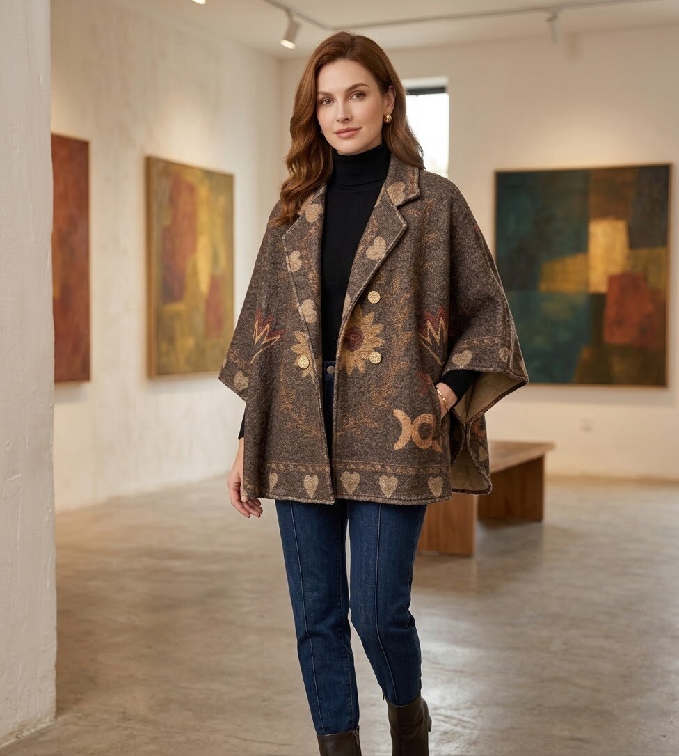 Grossista La Sweety - PONCHOS stampati