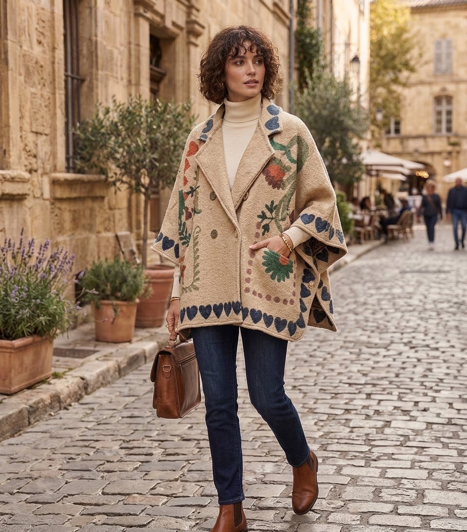 Grossista La Sweety - PONCHOS stampati