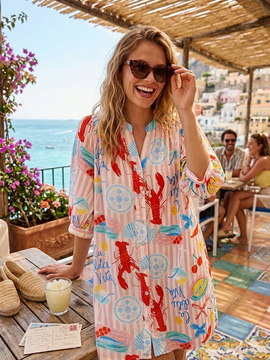 Grossiste La Sweety - ROBE EN IMPRIMÉE