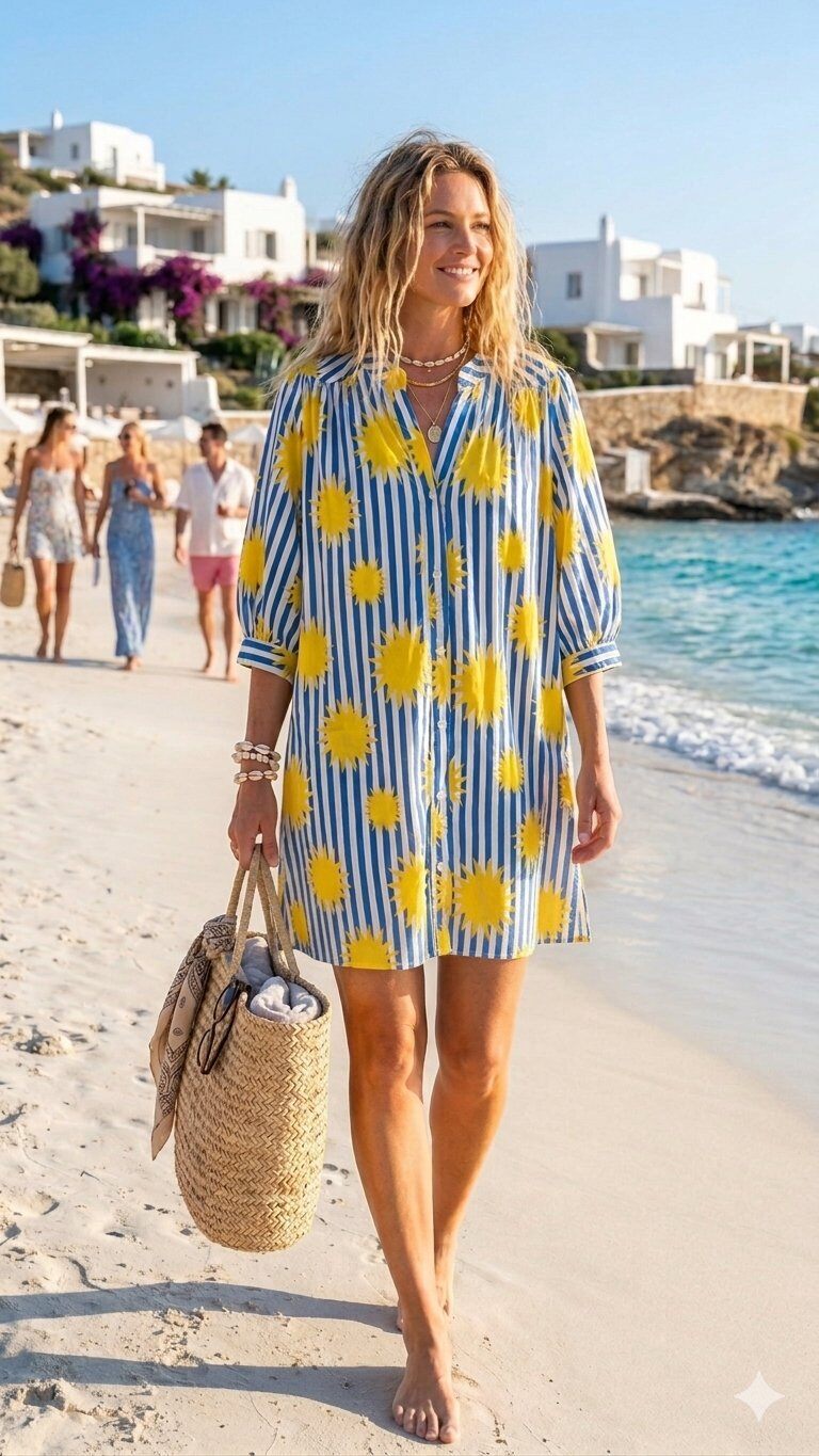 Großhändler La Sweety - BEDRUCKTES KLEID