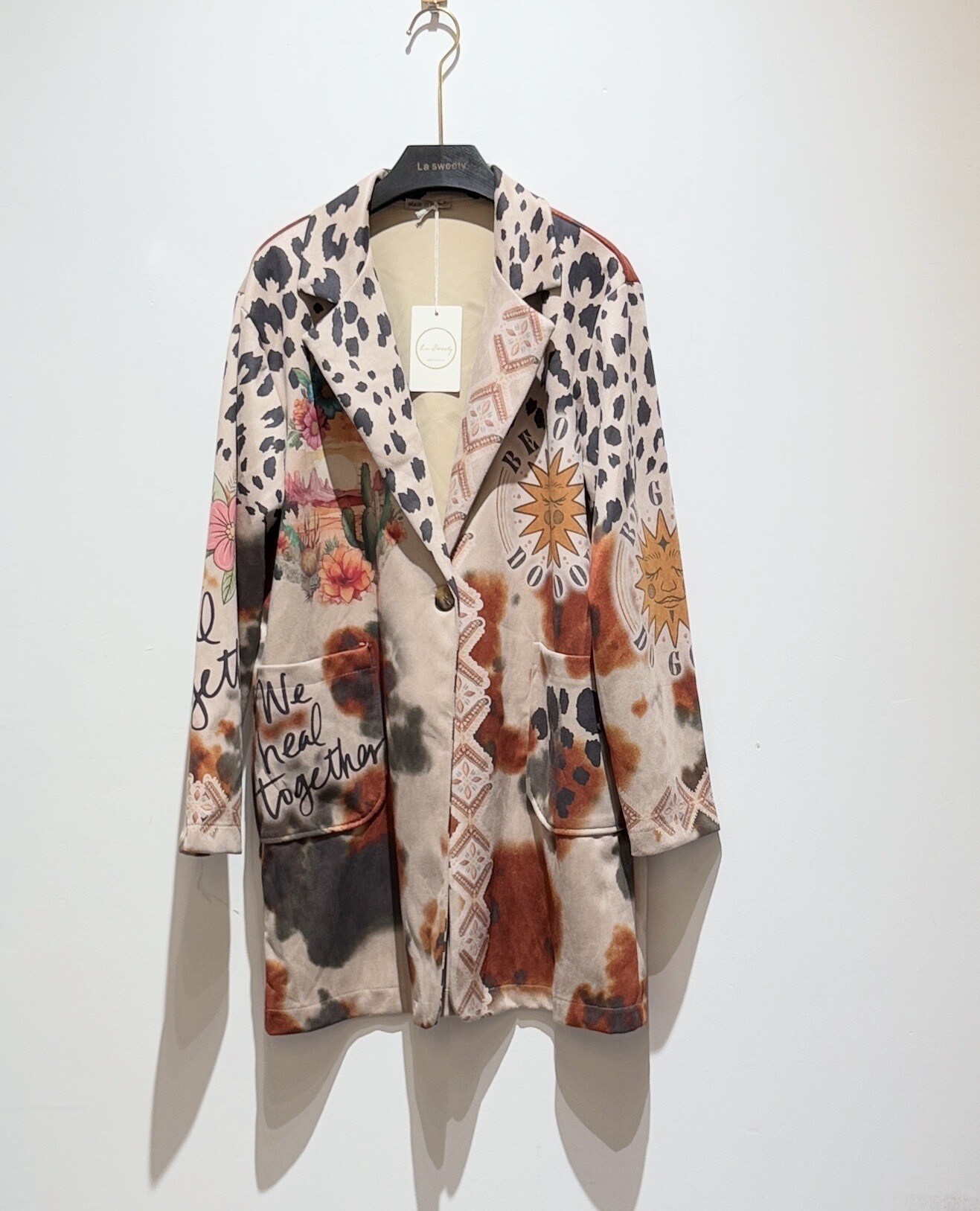 Großhändler La Sweety - Bedruckte Jacke