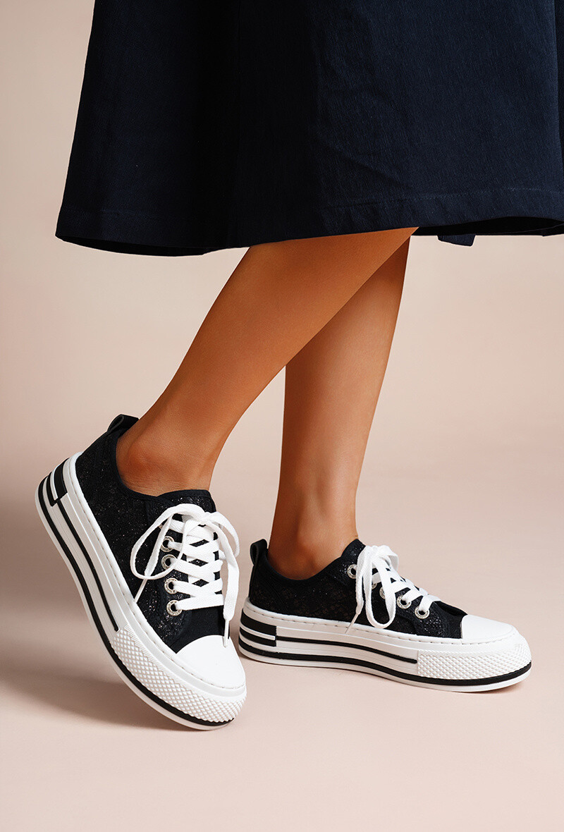 Mayorista Lady Glory - Zapatillas de deporte de encaje de plataforma