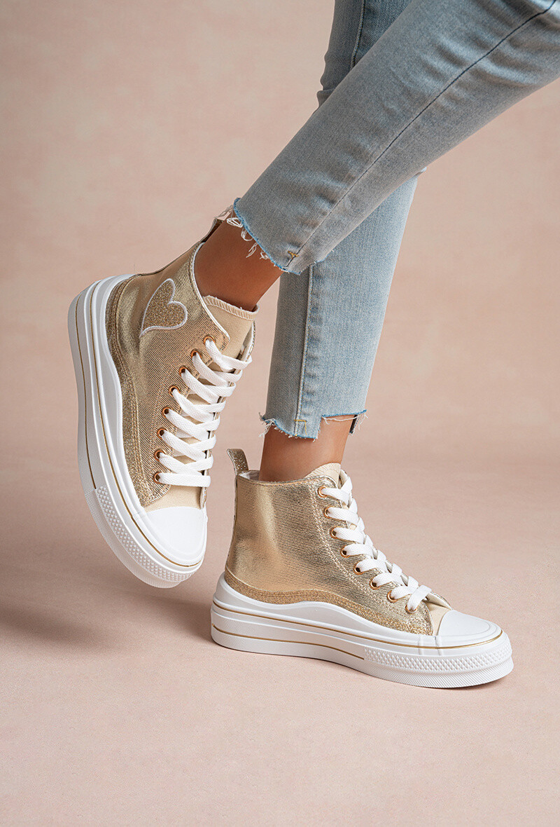 Wholesaler Lady Glory - Rising sneakers with heart