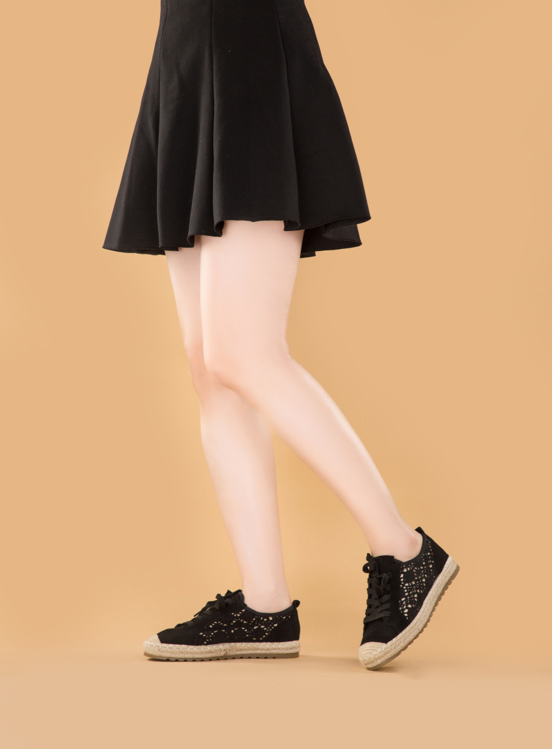 Wholesaler Lady Glory - Women's knitted espadrilles