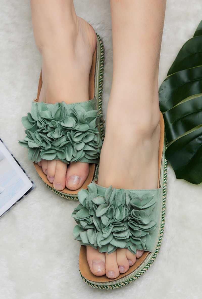 Grossiste Lady Glory - Mules fleuries