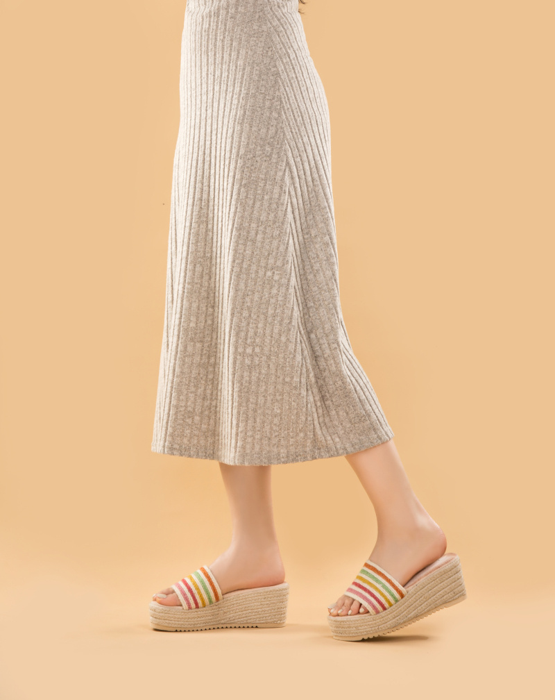 Wholesaler Lady Glory - Jute platform sandals