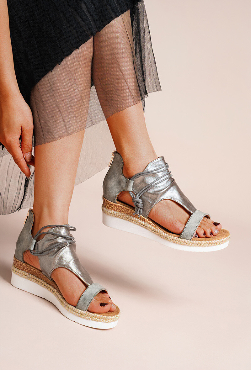 Wholesaler Lady Glory - Elegant wedge sandals in several colors