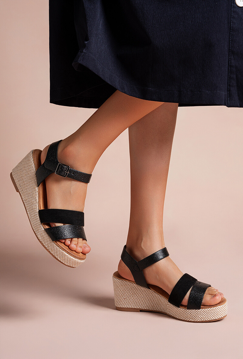 Wholesaler Lady Glory - Elegant wedge sandals