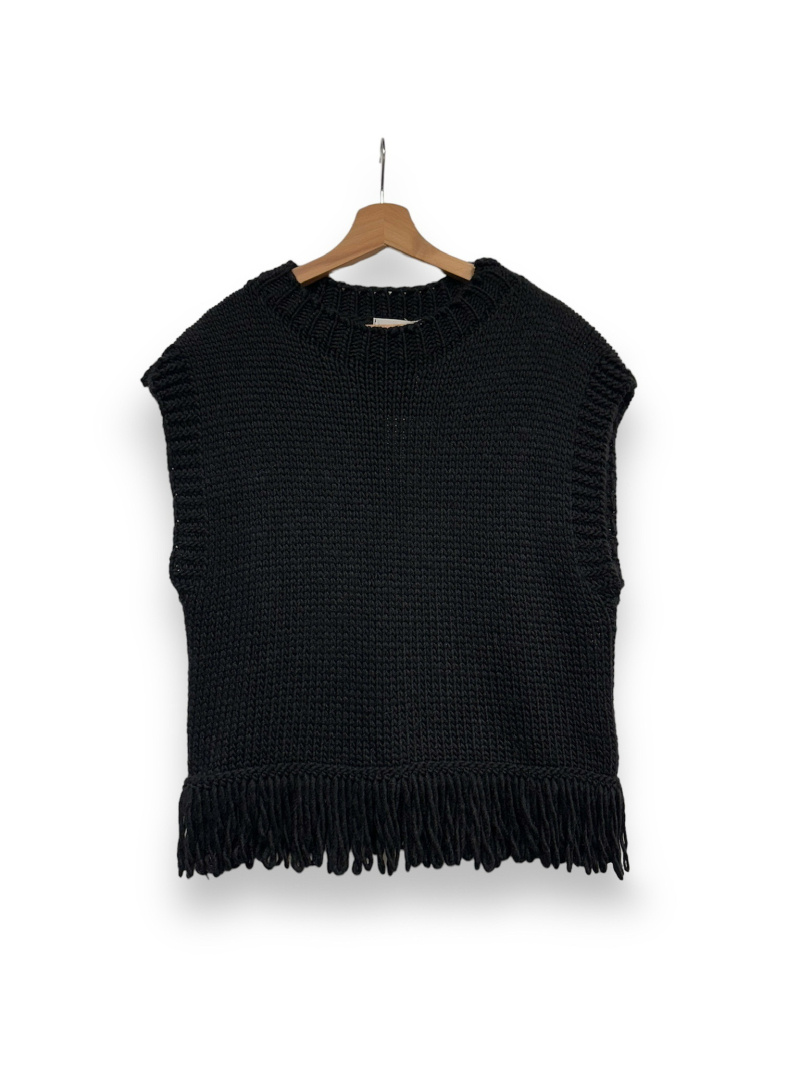 Wholesaler LAFÉE - ISA SLEEVELESS SWEATER