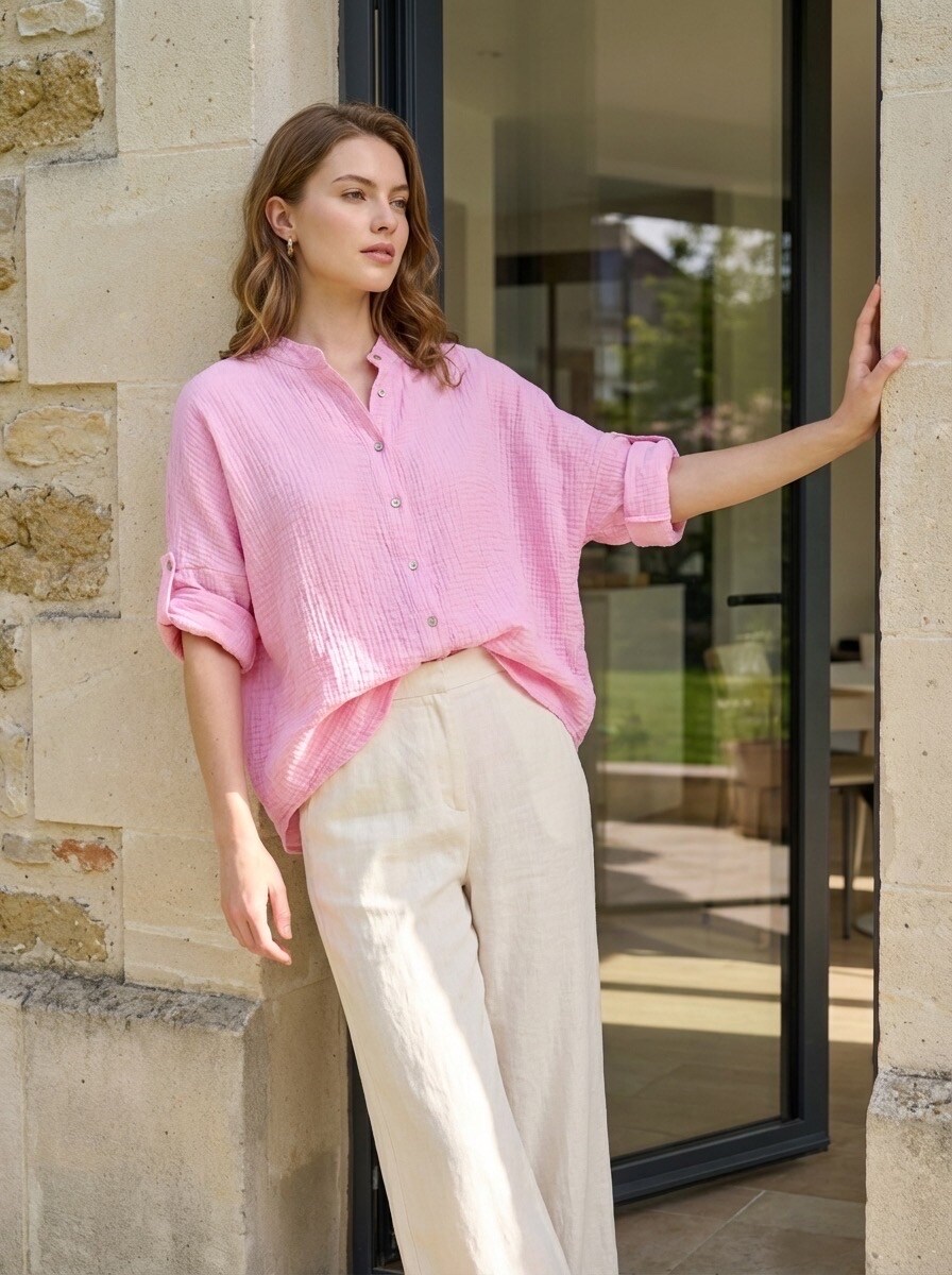 Mayorista LAFÉEROSE - Blusa texturizada
