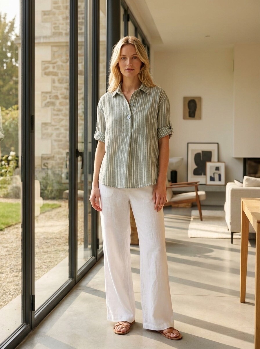 Wholesaler LAFÉEROSE - Oversized striped shirt