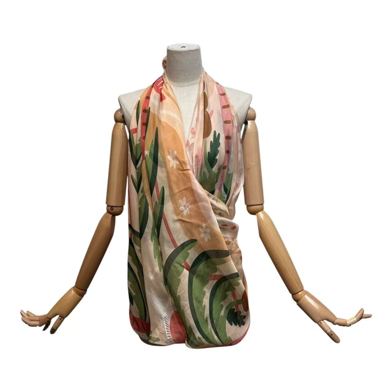 Grossiste LAFÉEROSE - Étole fluide en mélange Soie & Viscose