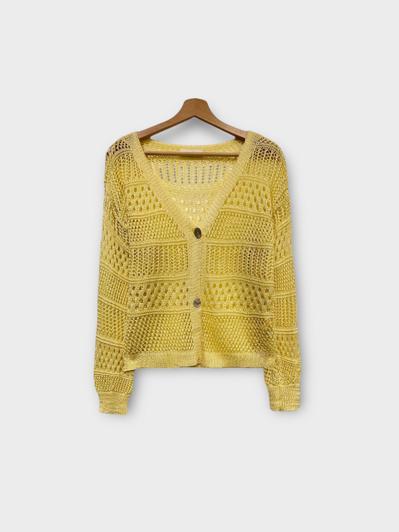 Großhändler LAFÉEROSE - Top kleiner Häkelpullover mit Stickdetails, V-Ausschnitt, ärmellos, Frühling und Sommer