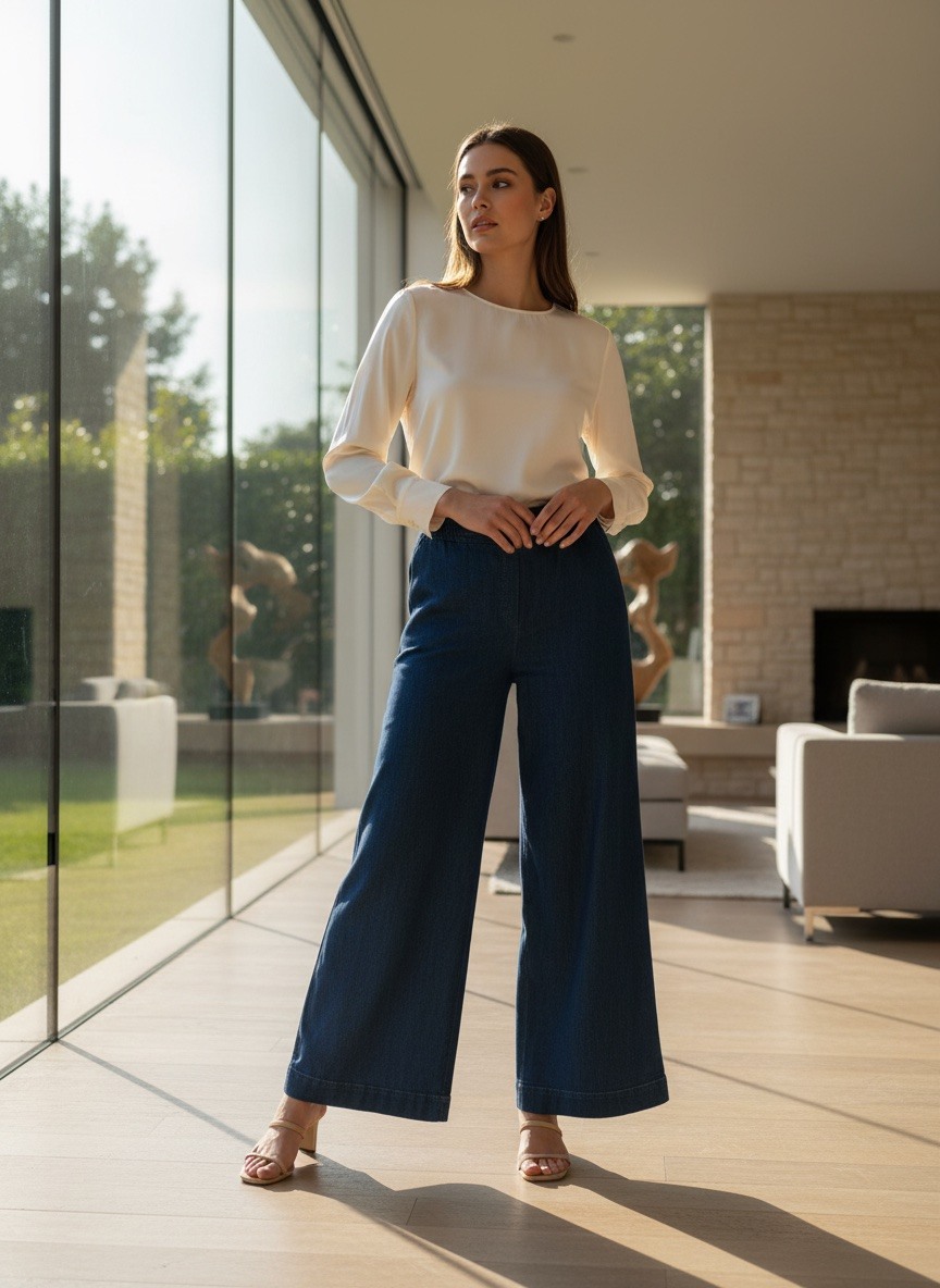 Wholesaler LAFÉEROSE - Wide Leg Pants