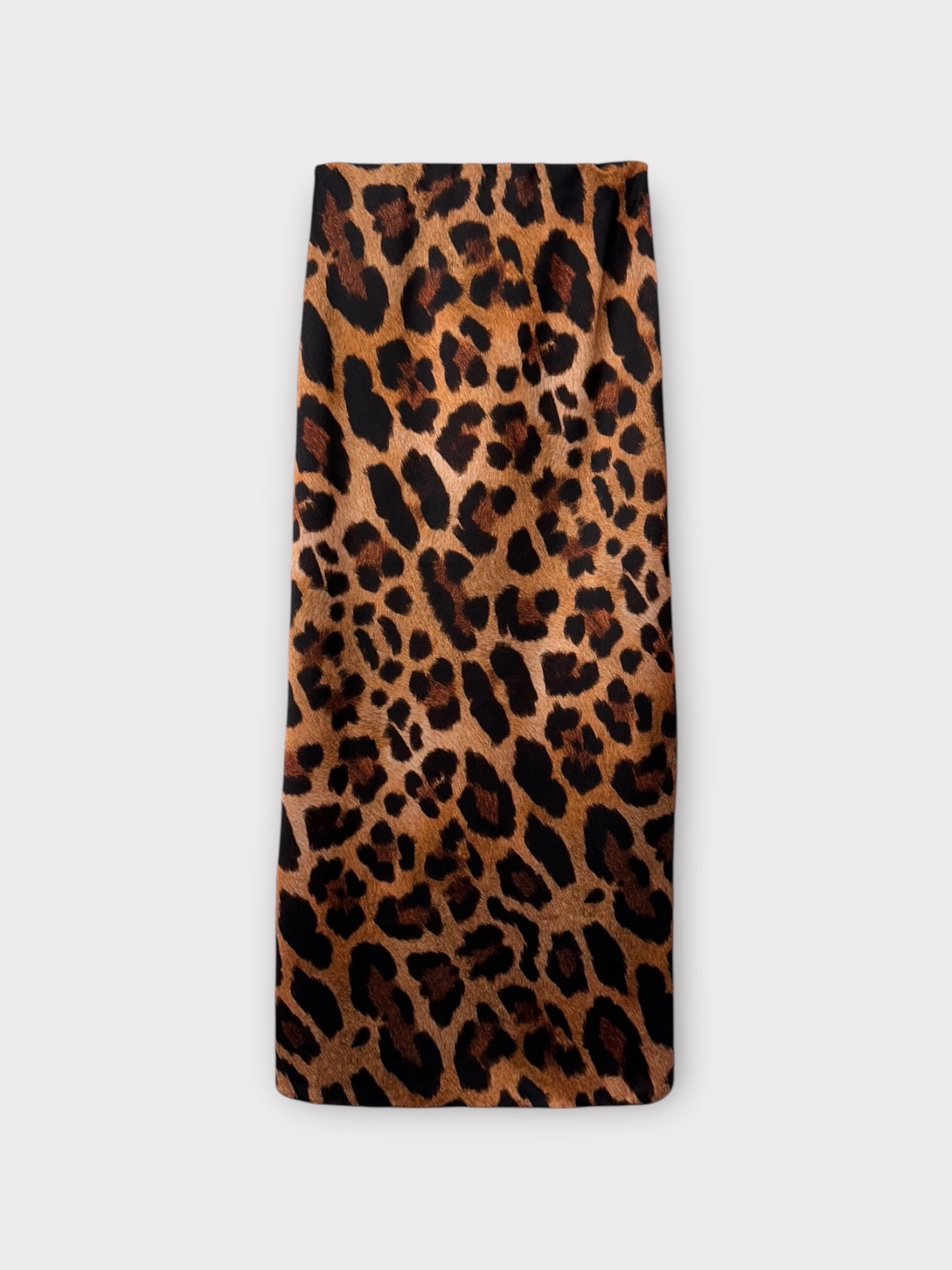 Wholesaler LAFÉEROSE - LONG FLUID LEOPARD SKIRT ELASTIC WAIST NEW TREND LAFÉE
